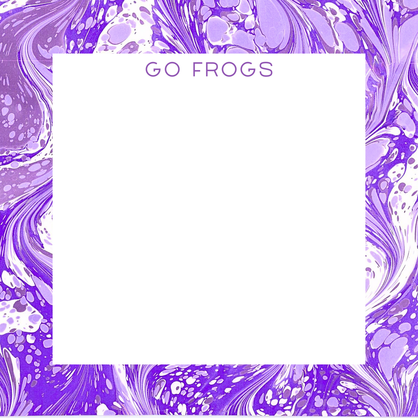 Collegiate notepad