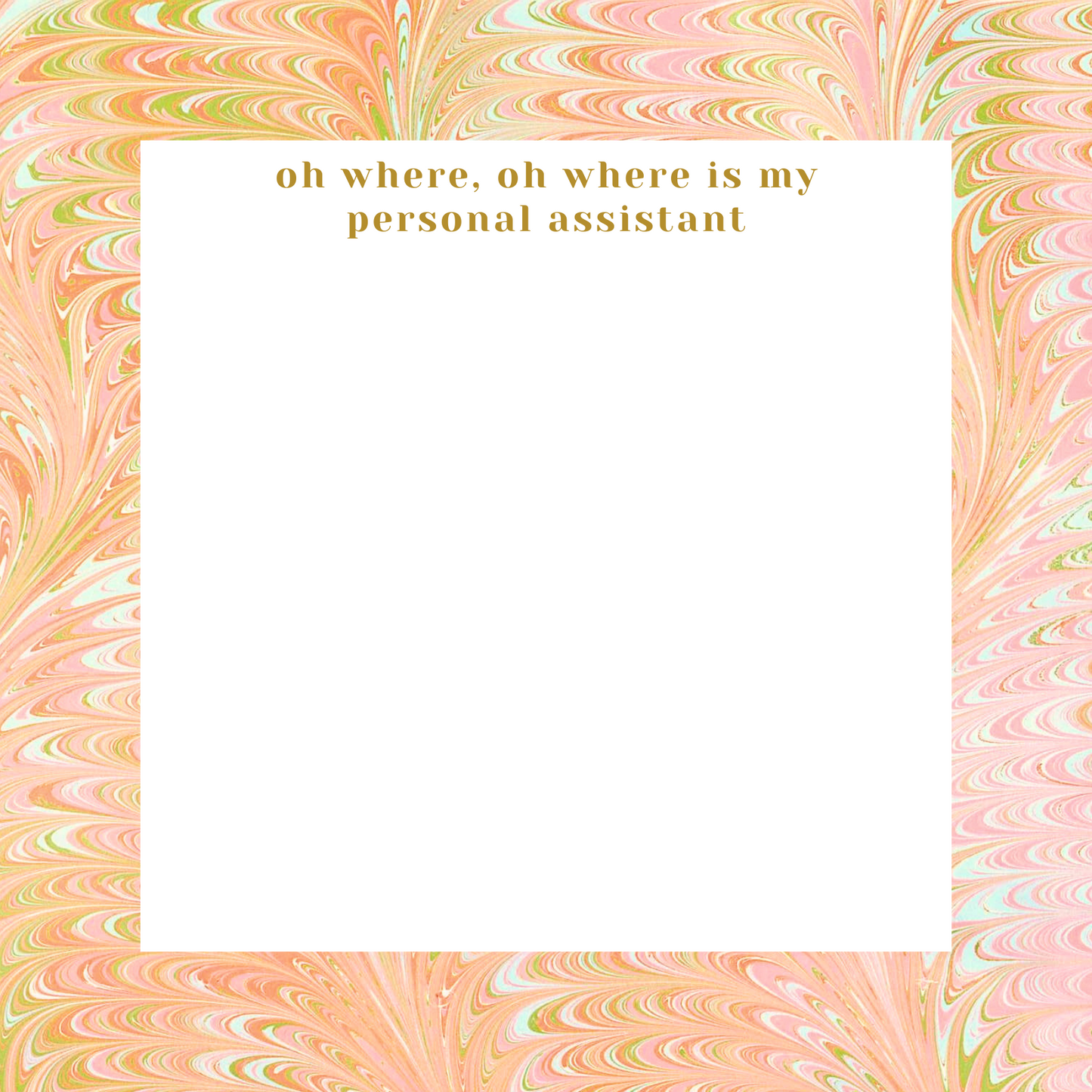 Cheeky notepad