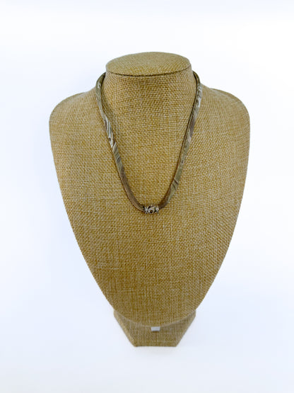 Spacer Bead with CZ Pave Stones