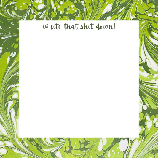 Cheeky notepad