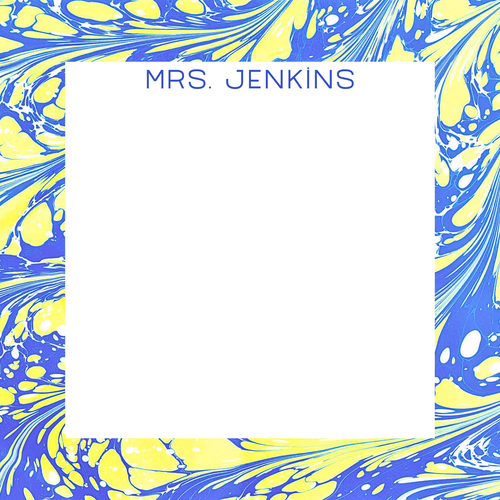 Personalized notepad