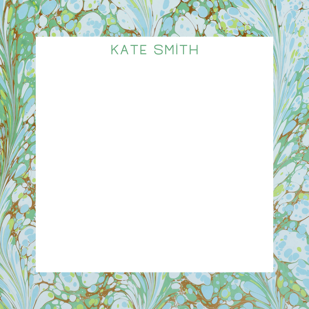Personalized notepad
